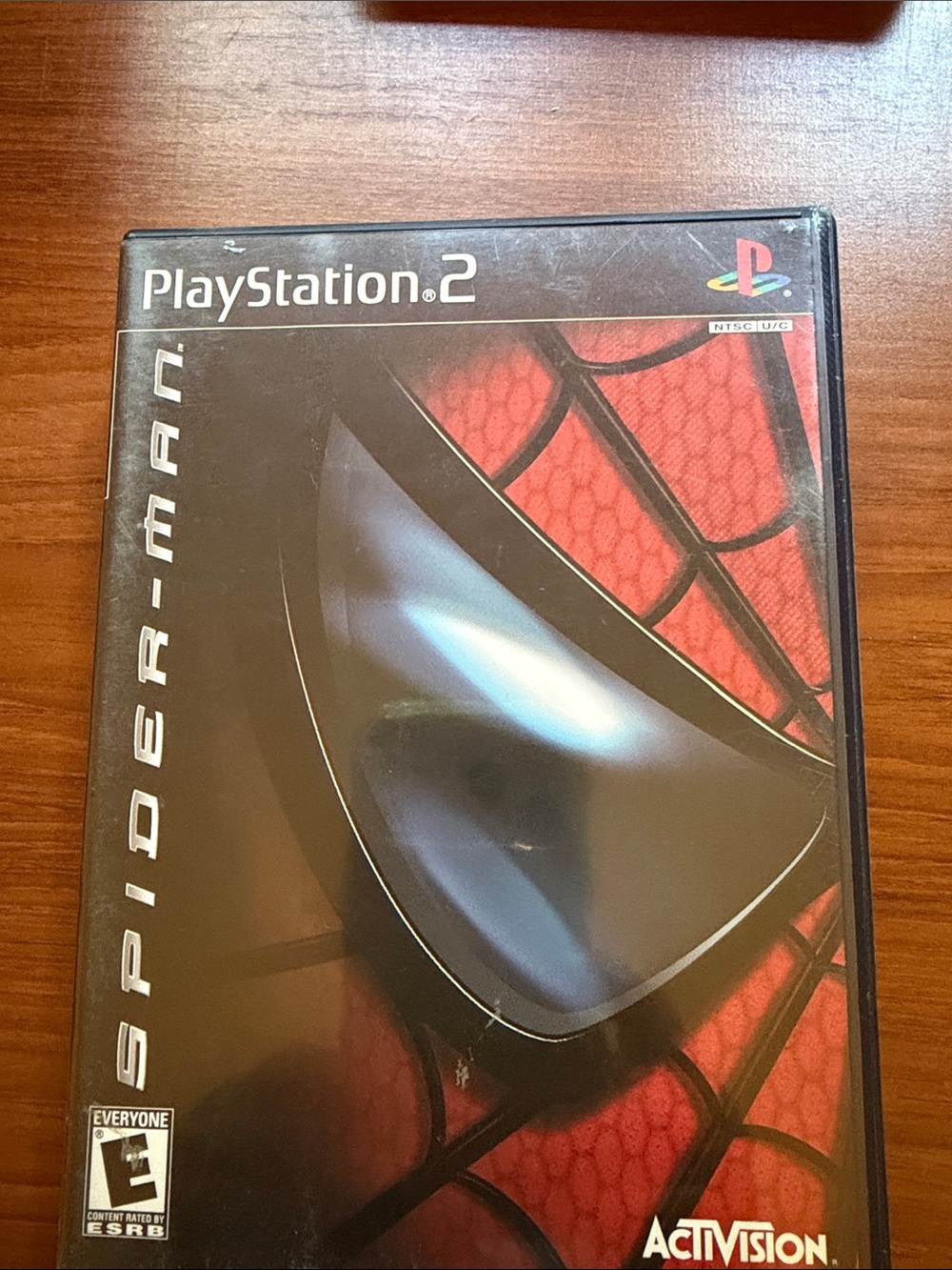 Spider-Man PlayStation 2 Game - Red & Black
